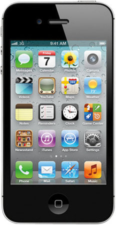 Смартфон APPLE iPhone 4S 16GB Black - Йошкар-Ола