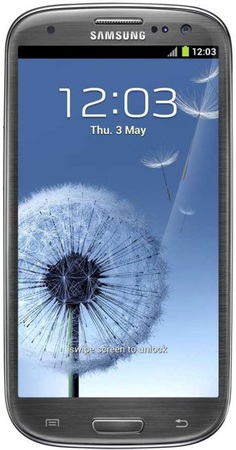 Смартфон Samsung Galaxy S3 GT-I9300 16Gb Titanium grey - Йошкар-Ола